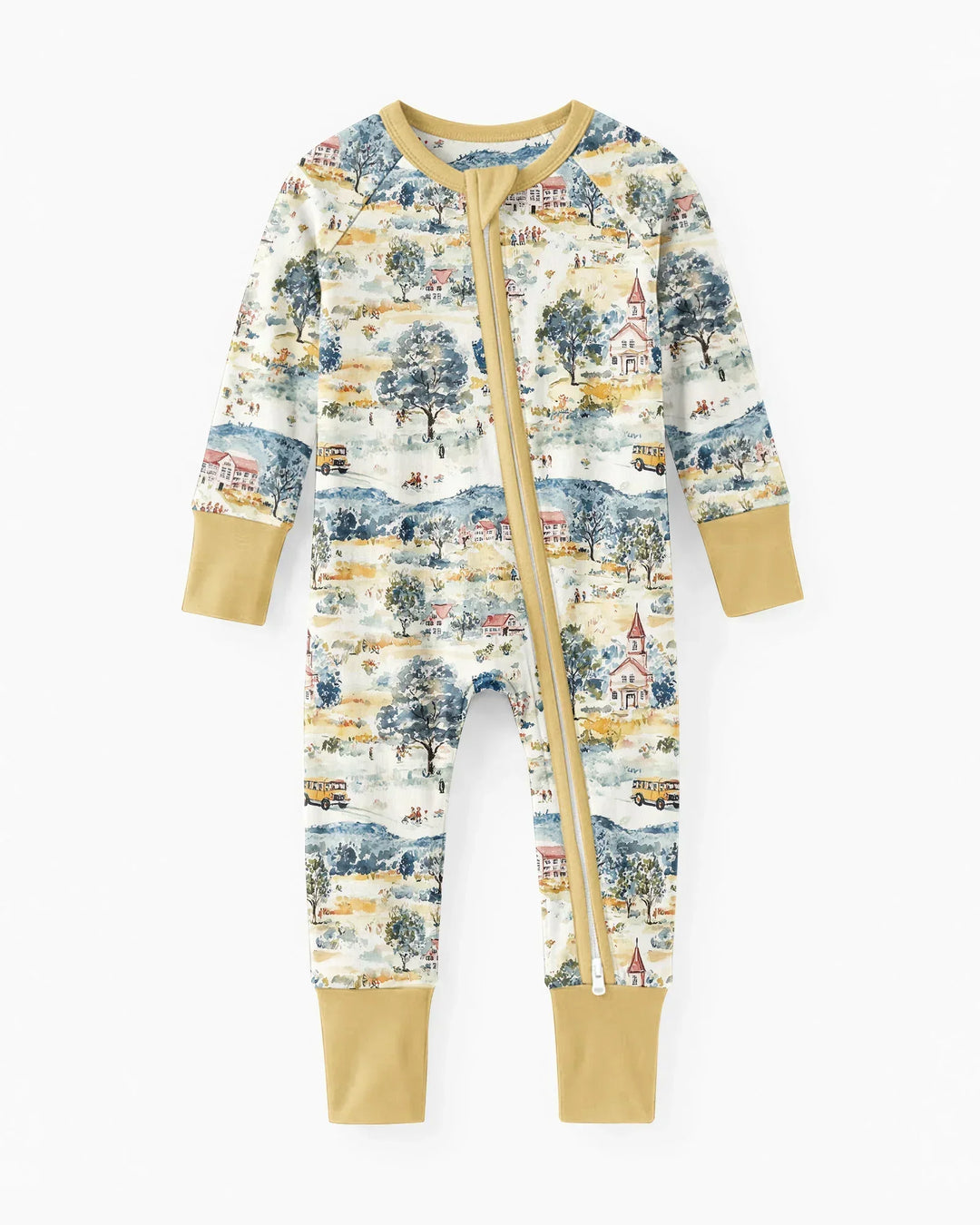 Gerippte Babykleidung mit individuellem Foto - Weich &amp; Skizzenhaft