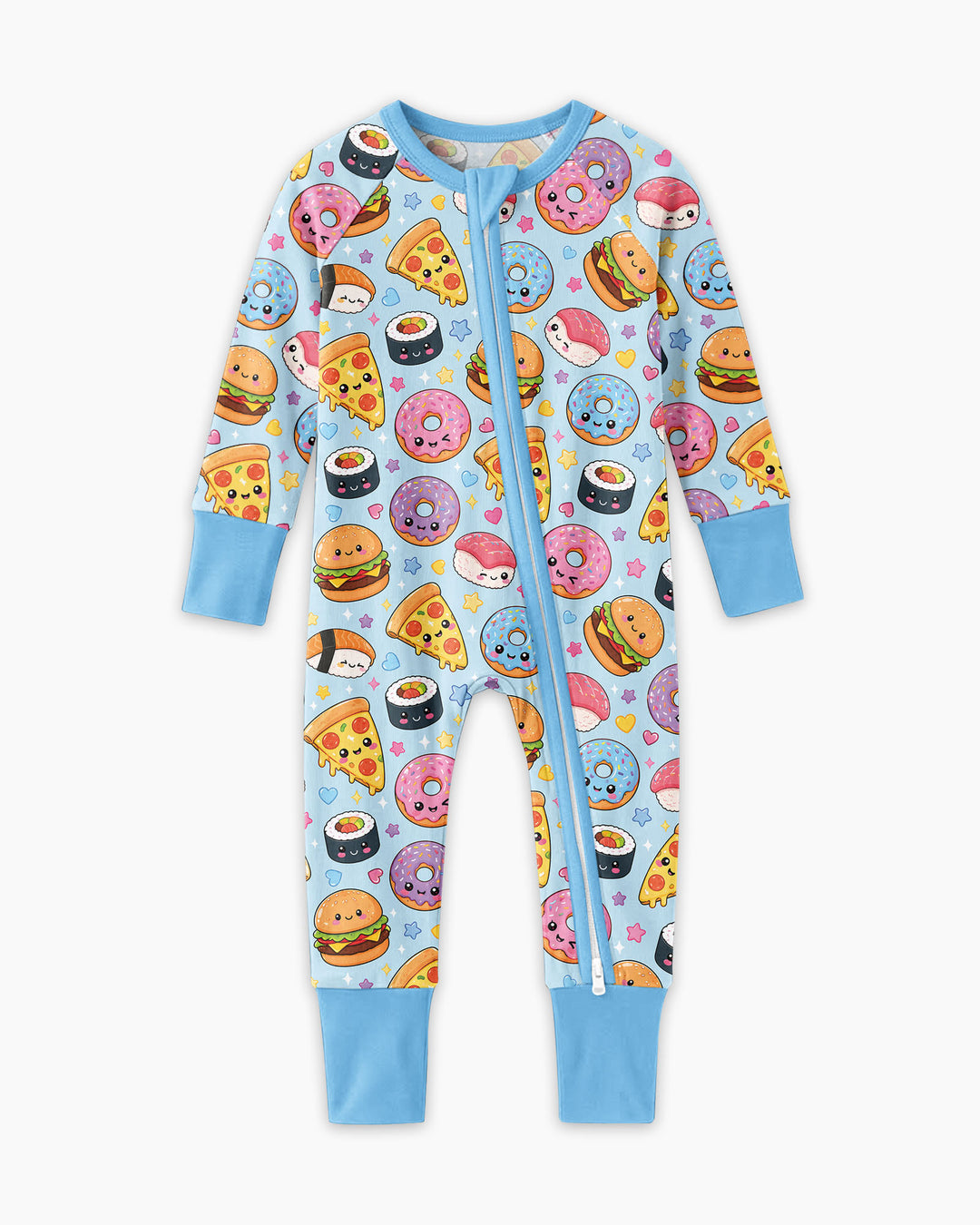 Kawaii Snack Party Bamboo Convertible Zippy
