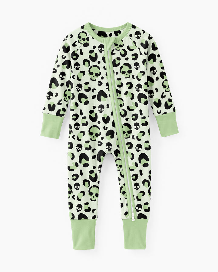 Leopard Skull Bamboo Convertible Zippy