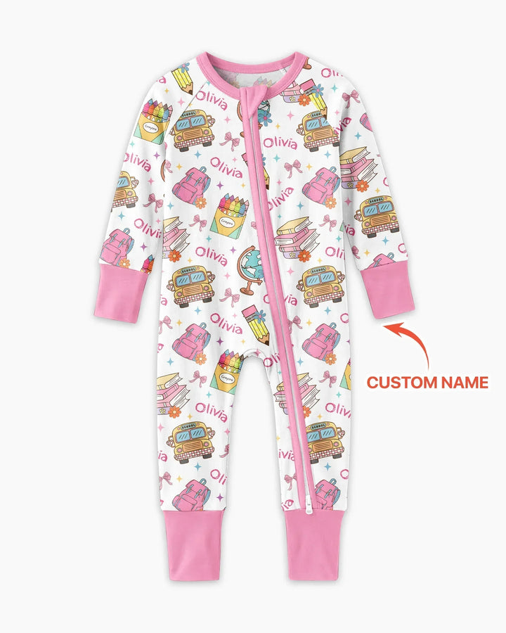 Gerippte Babykleidung mit individuellem Foto - Weich &amp; Skizzenhaft