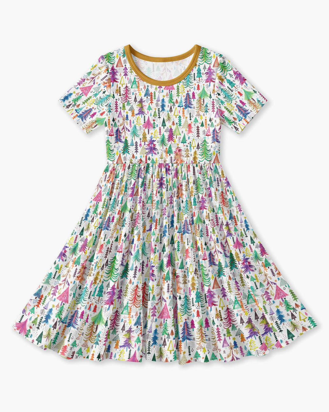 Christmas Trees Decoration Bamboo Twirl Dress