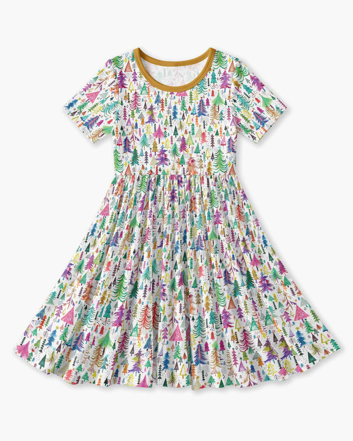 Christmas Trees Decoration Bamboo Twirl Dress