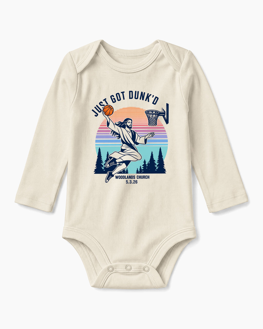 Custom Just Got Dunk'd Bamboo Bodysuit