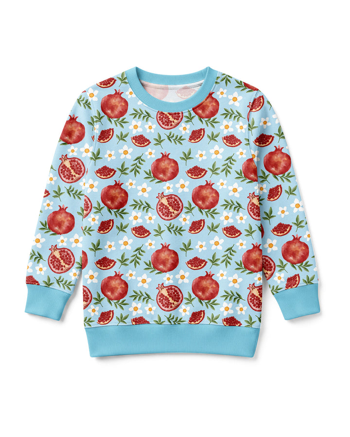 Sweatshirt mit Rundhalsausschnitt aus Bambusfaser