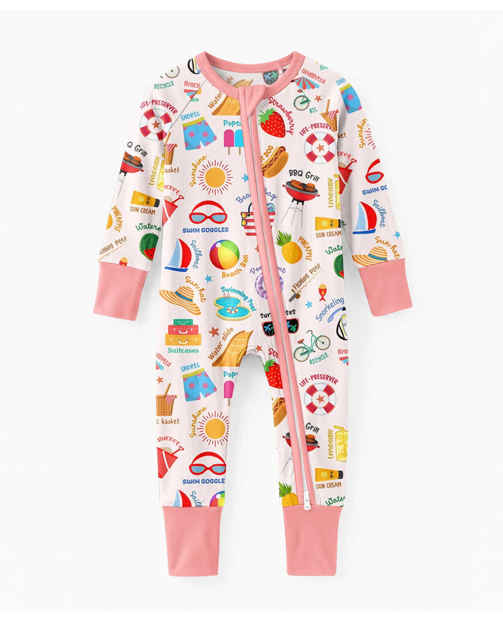 Gerippte Babykleidung mit individuellem Foto - Weich &amp; Skizzenhaft