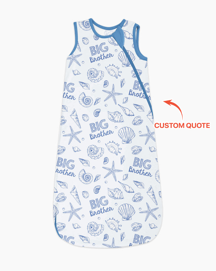 Coquette Seashell Matching Sibling Bamboo Sleep Bag