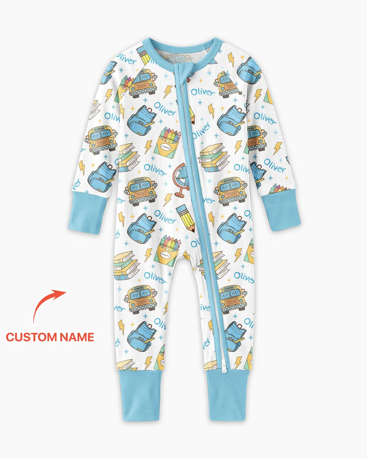 Gerippte Babykleidung mit individuellem Foto - Weich &amp; Skizzenhaft