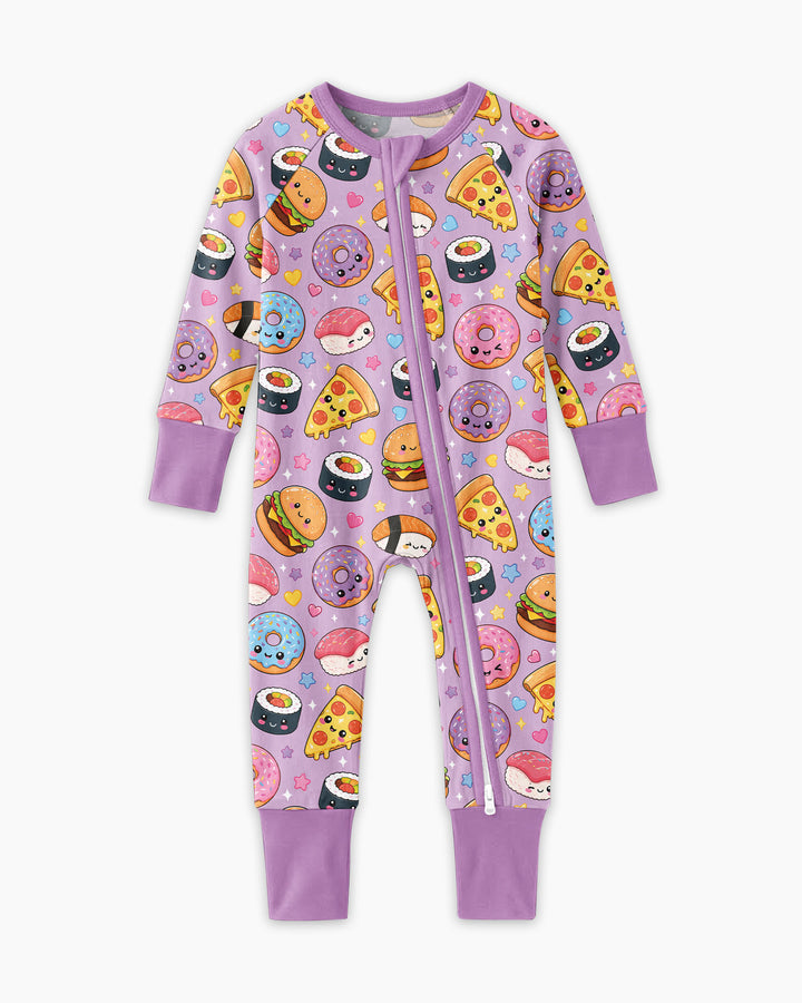 Kawaii Snack Party Bamboo Convertible Zippy