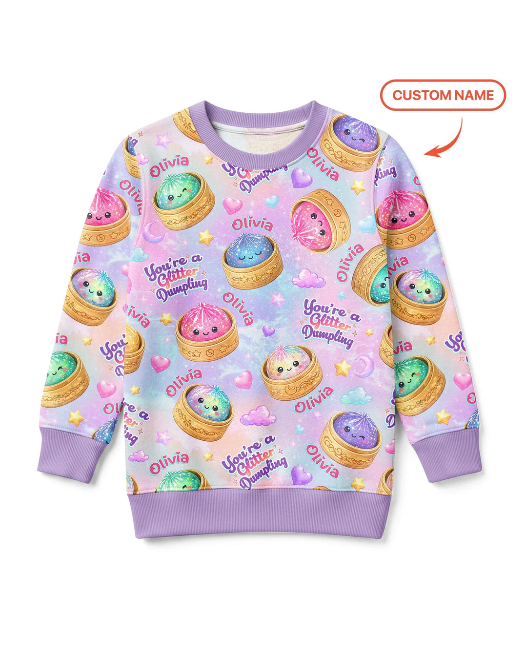 Maßgeschneiderter Bambus Rundhals-Sweatshirt