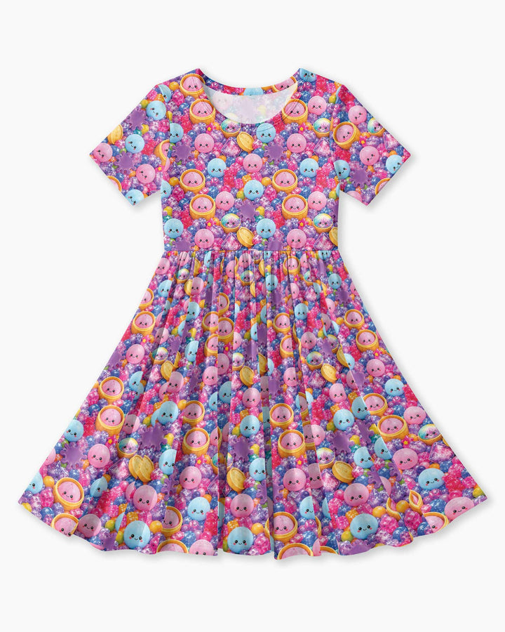 Vorlage Bambus Twirl Kleid