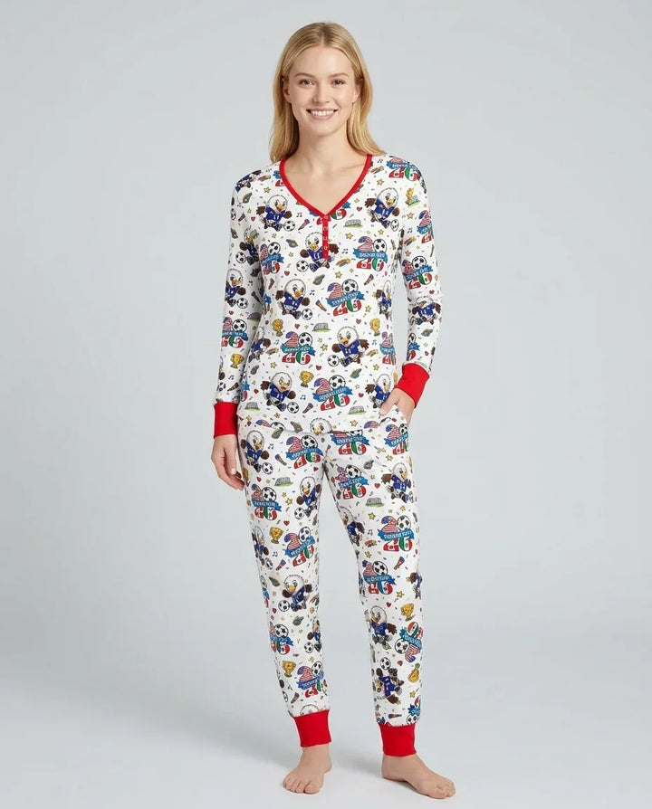 Vorlage Bambus Damen Pyjama Set
