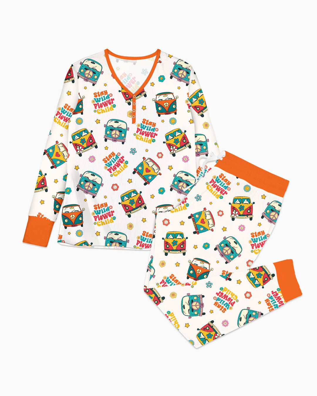 Vorlage Bambus Damen Pyjama Set