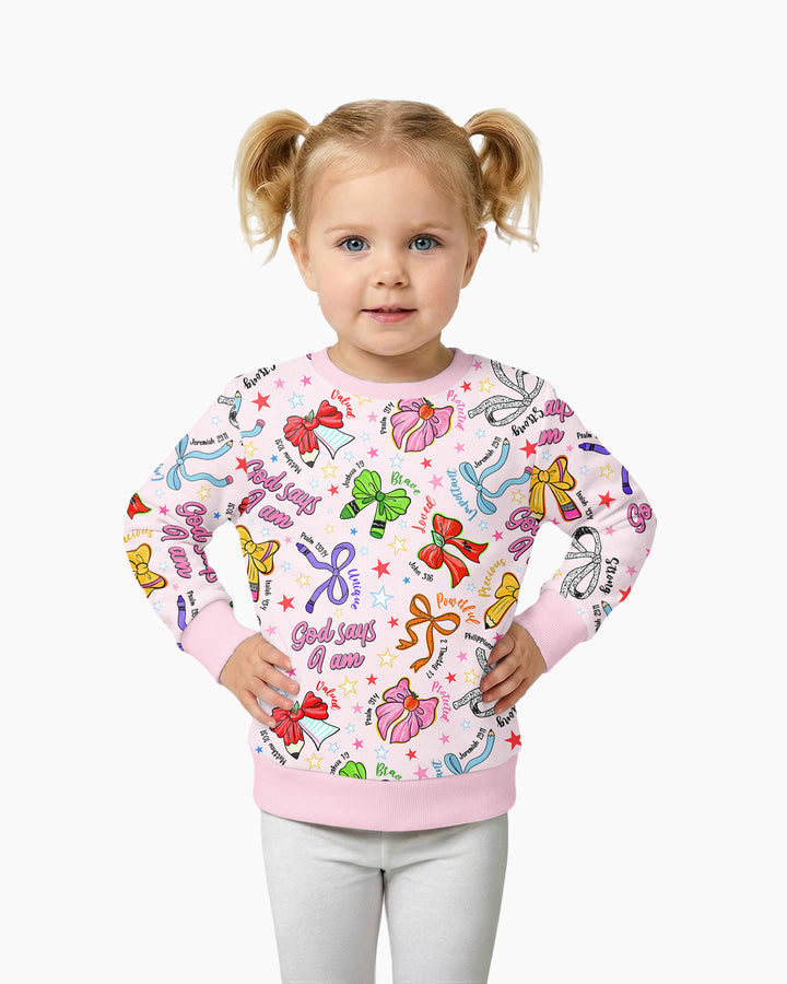 Sweatshirt mit Rundhalsausschnitt aus Bambusfaser