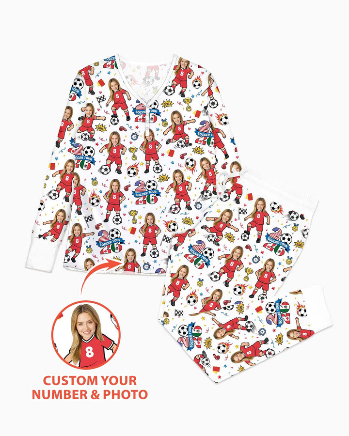 Vorlage Bambus Damen Pyjama Set