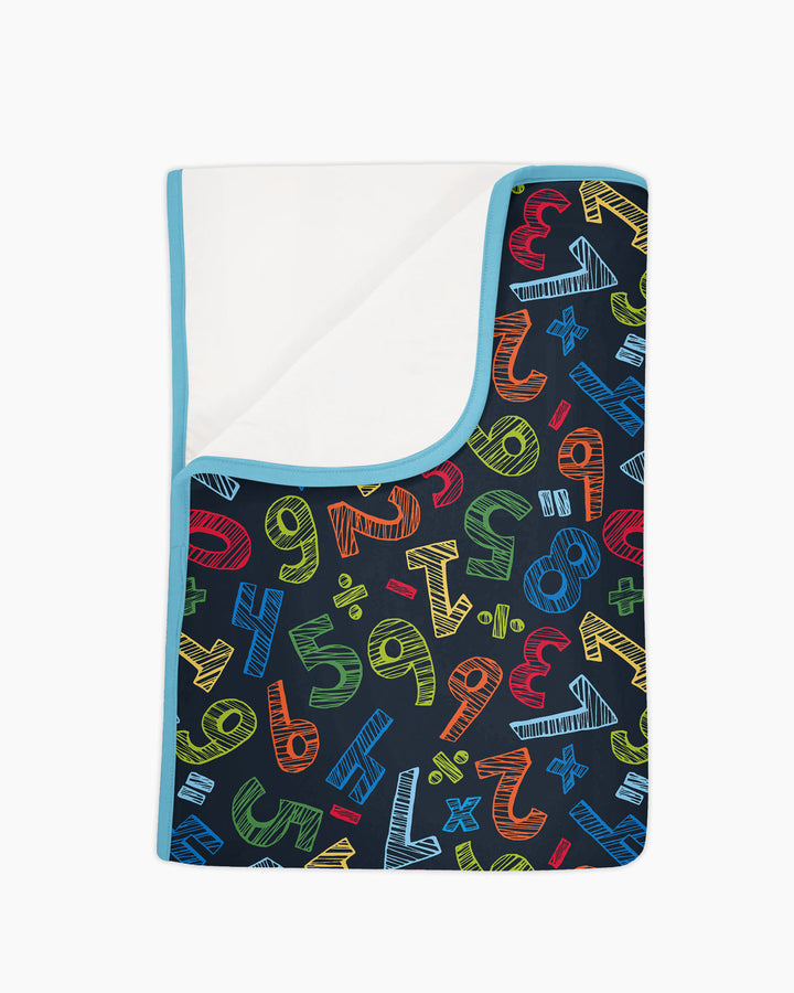 Math Doodles Bamboo Blanket