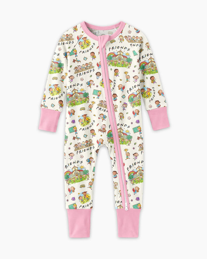 Gerippte Babykleidung mit individuellem Foto - Weich &amp; Skizzenhaft