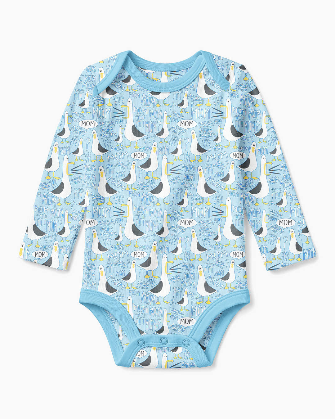 Gerippte Babykleidung mit individuellem Foto - Weich &amp; Skizzenhaft