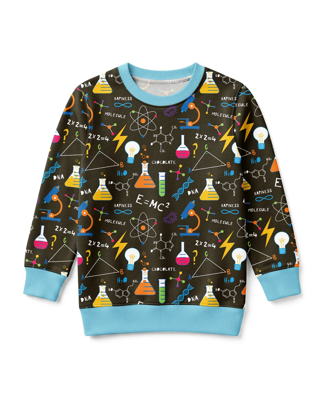 Baseball-Sweatshirt mit Rundhalsausschnitt aus Bambus und christlichem Motiv