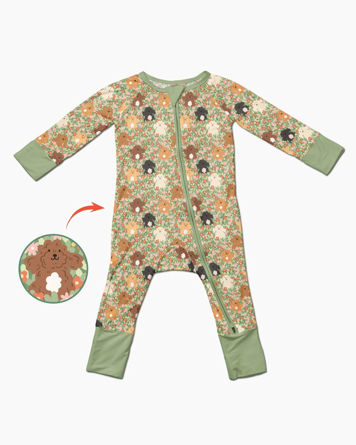 Gerippte Babykleidung mit individuellem Foto - Weich &amp; Skizzenhaft