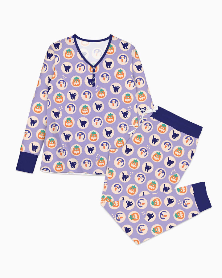 Vorlage Bambus Damen Pyjama Set
