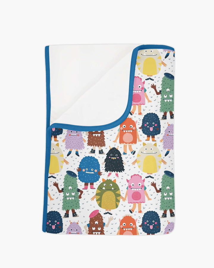 (Not So) Scary Monsters Bamboo Blanket