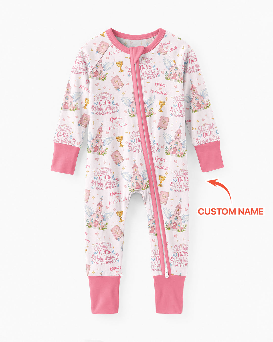 Gerippte Babykleidung mit individuellem Foto - Weich &amp; Skizzenhaft