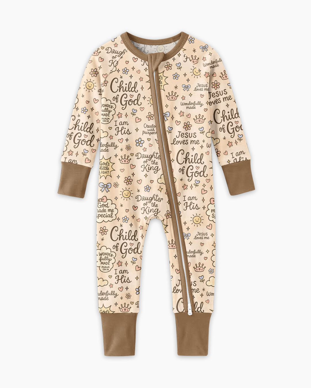 Child Of God Jesus Loves Me Bamboo Convertible Zippy