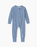 Slate Bamboo Convertible Zippered Romper