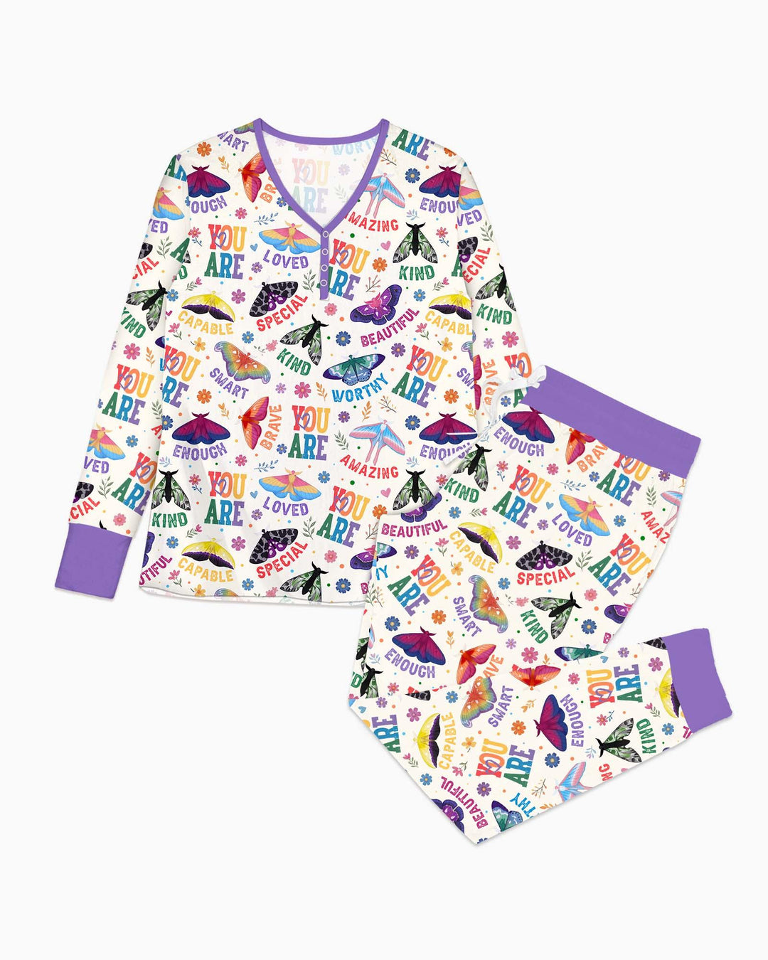 Vorlage Bambus Damen Pyjama Set