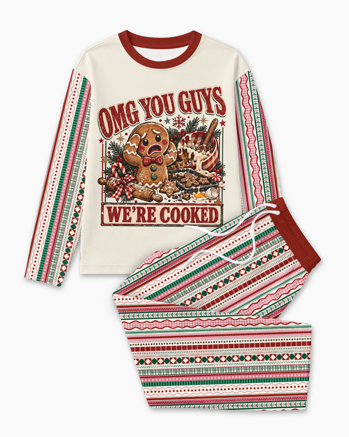You Guys We're Cooked Bamboo Men's Pajama Set