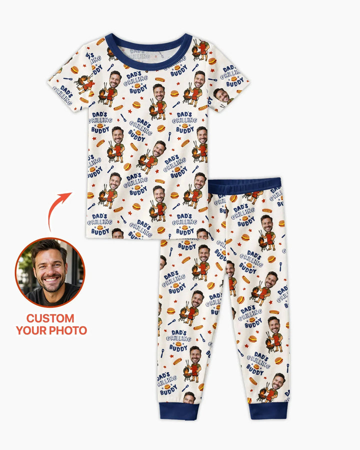 Zweiteiliges, kurzärmliges Pyjama-Set mit Marienkäfern