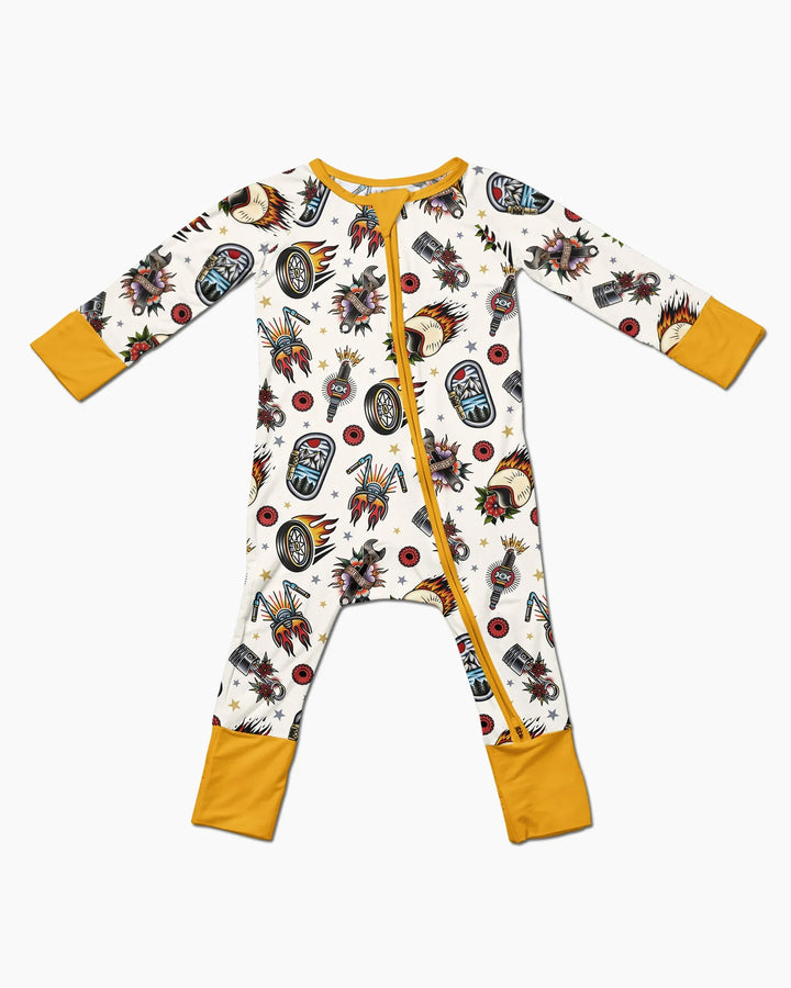 Gerippte Babykleidung mit individuellem Foto - Weich &amp; Skizzenhaft