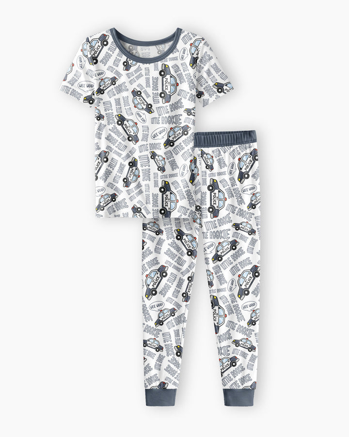Zweiteiliges, kurzärmliges Pyjama-Set mit Marienkäfern