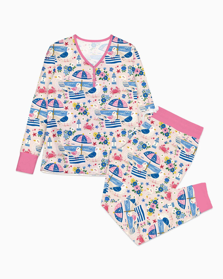 Vorlage Bambus Damen Pyjama Set