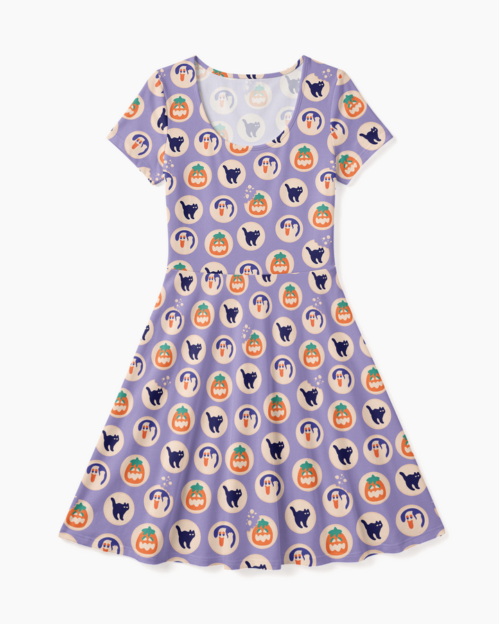 Vorlage Bambus Twirl Kleid