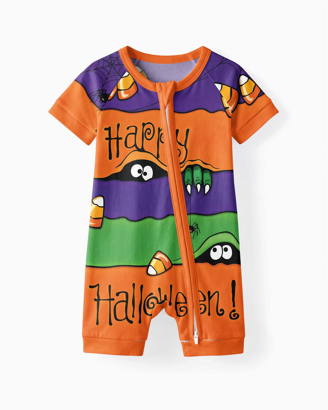 Happy Halloween Bamboo Shorty Zippy