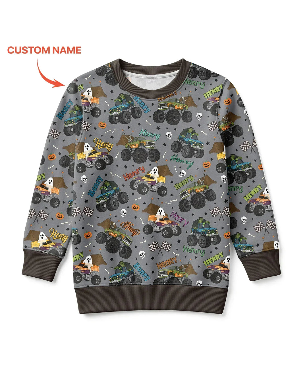 Maßgeschneiderter Bambus Rundhals-Sweatshirt