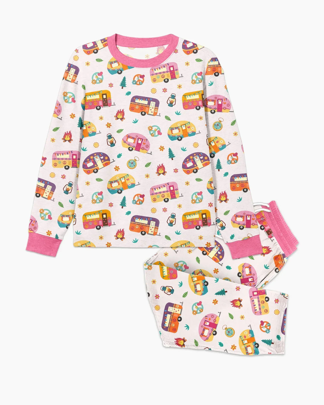 Happy Little Camper Bamboo Men's Pajama Set