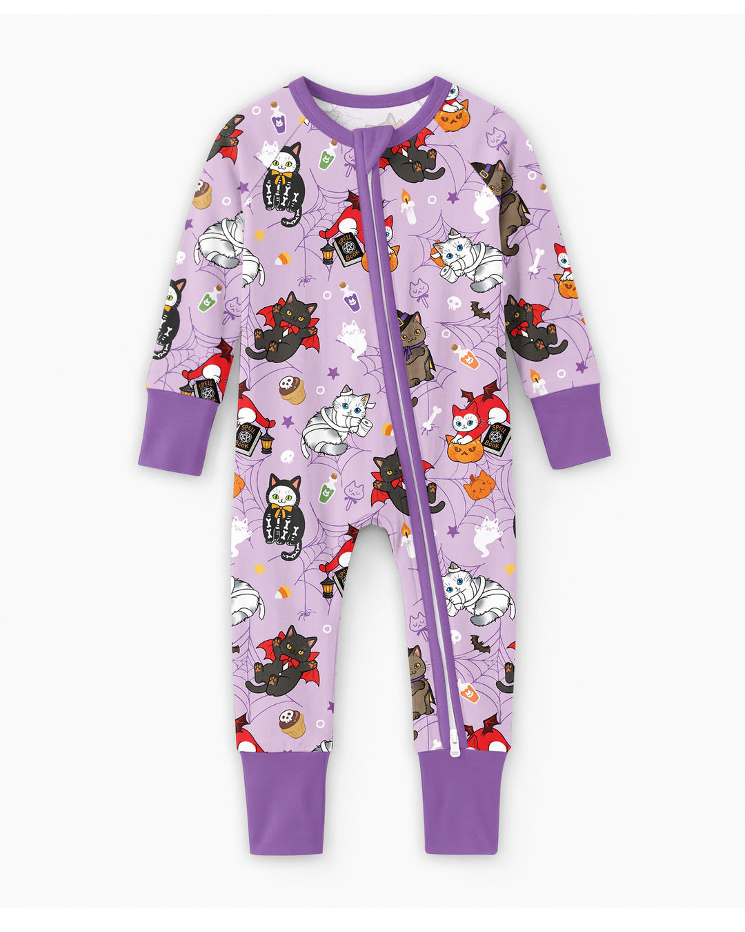 Spooky Kittie Bamboo Convertible Zippy