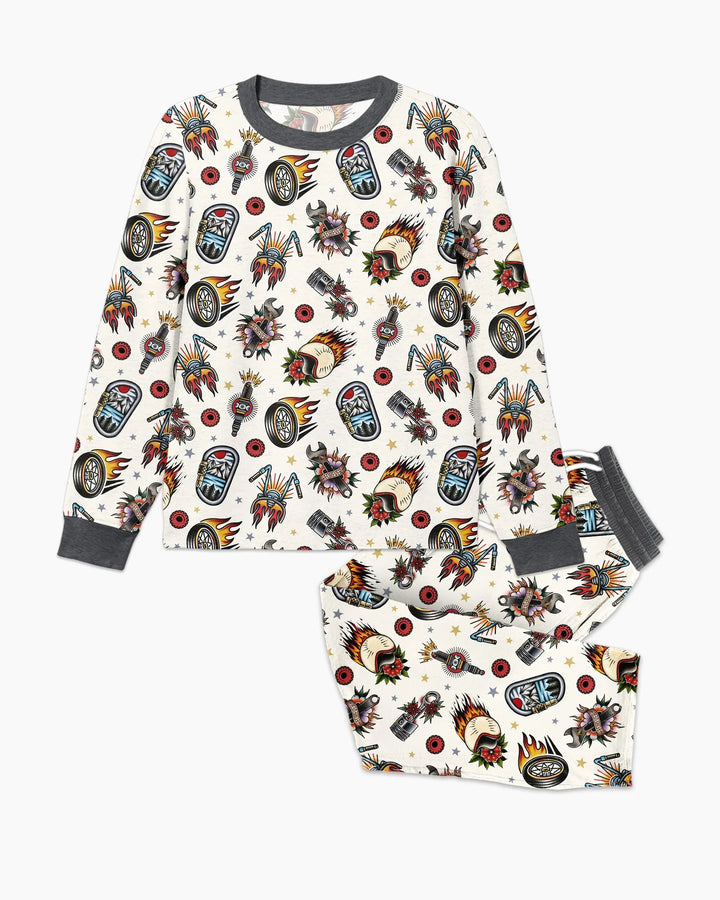 Vorlage Herren-Pyjama-Set