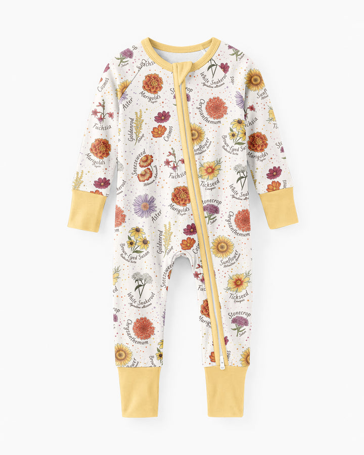 Autumn Blooms of North America Bamboo Convertible Zippy