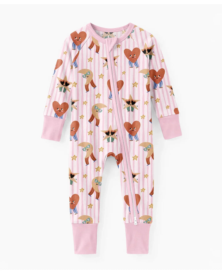 Gerippte Babykleidung mit individuellem Foto - Weich &amp; Skizzenhaft