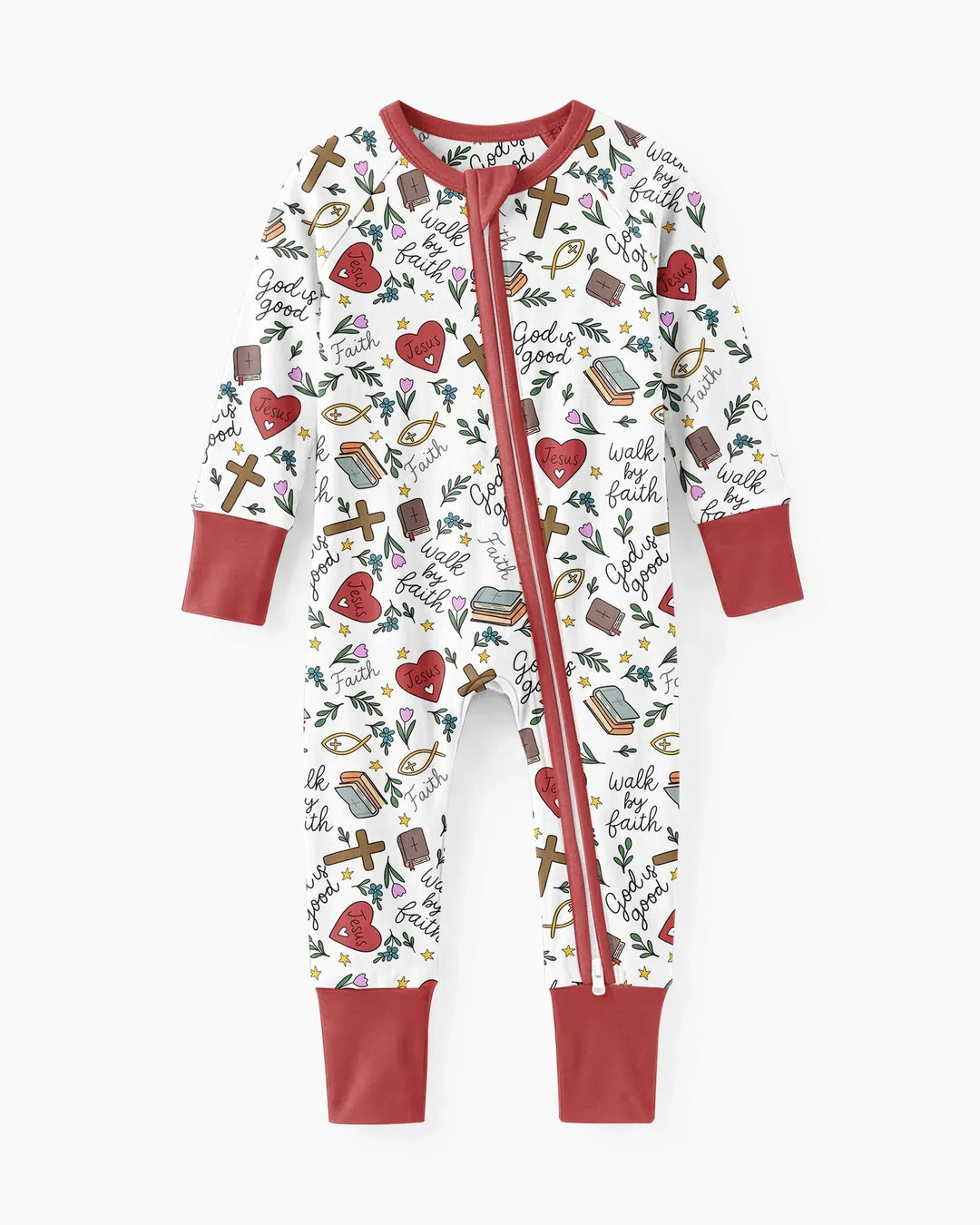 Gerippte Babykleidung mit individuellem Foto - Weich &amp; Skizzenhaft