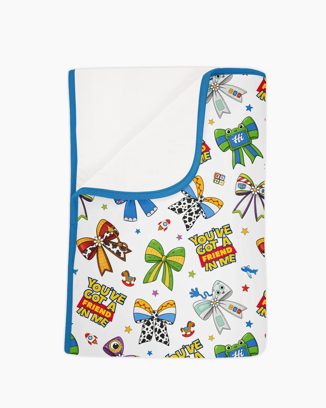 Magical Mirror Bow Bamboo Blanket