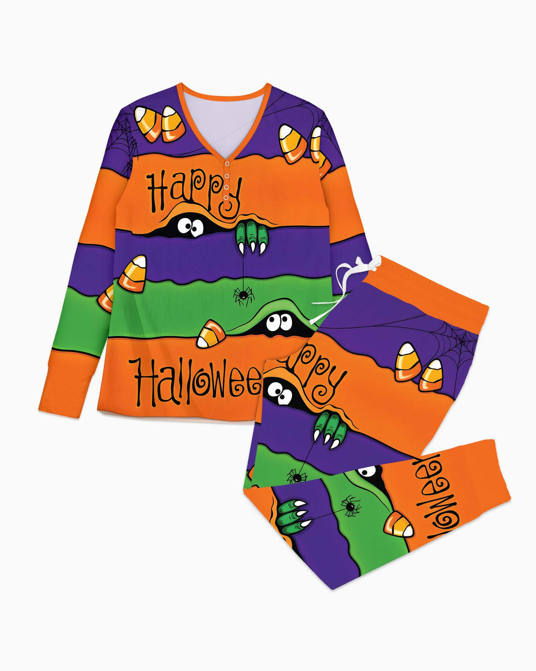 Happy Halloween Bamboo Women Pajama Set