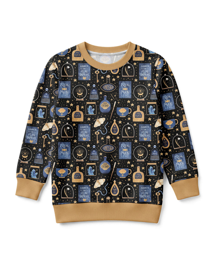 Good Witch Spell books and Potions Bamboo Crewneck Sweatshiry
