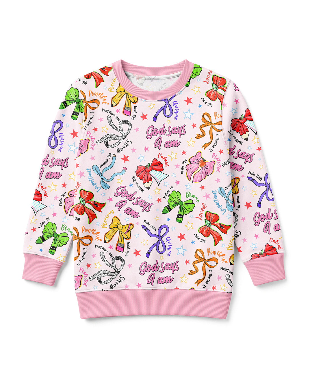 Sweatshirt mit Rundhalsausschnitt aus Bambusfaser