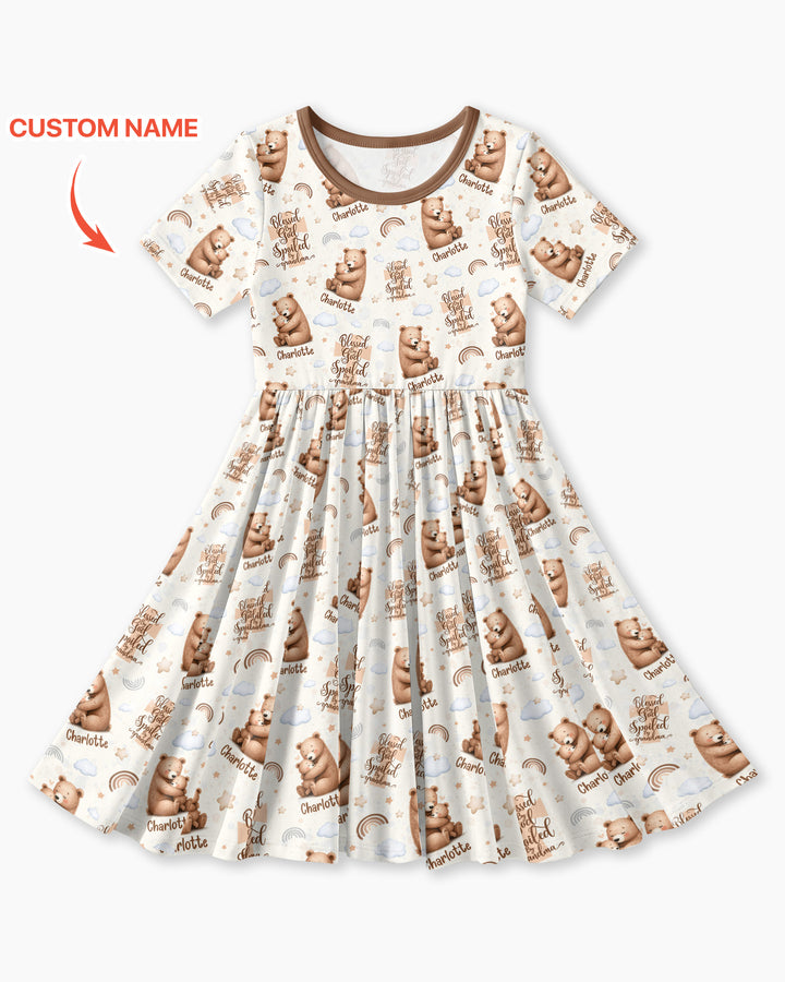 Vorlage Bambus Twirl Kleid