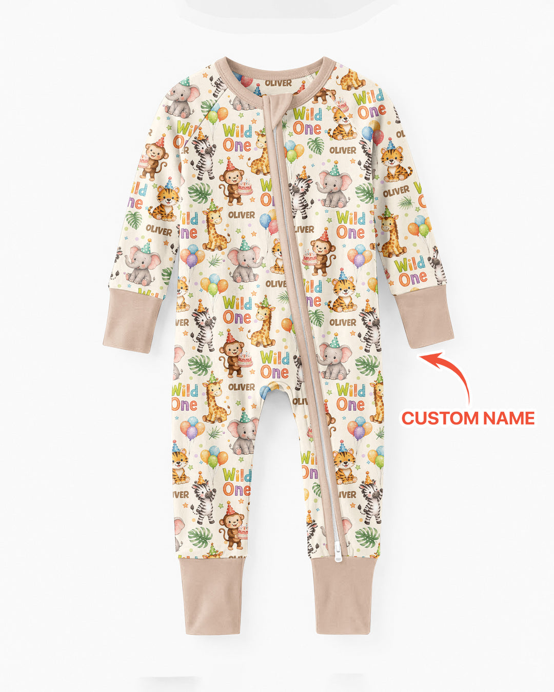 Gerippte Babykleidung mit individuellem Foto - Weich &amp; Skizzenhaft