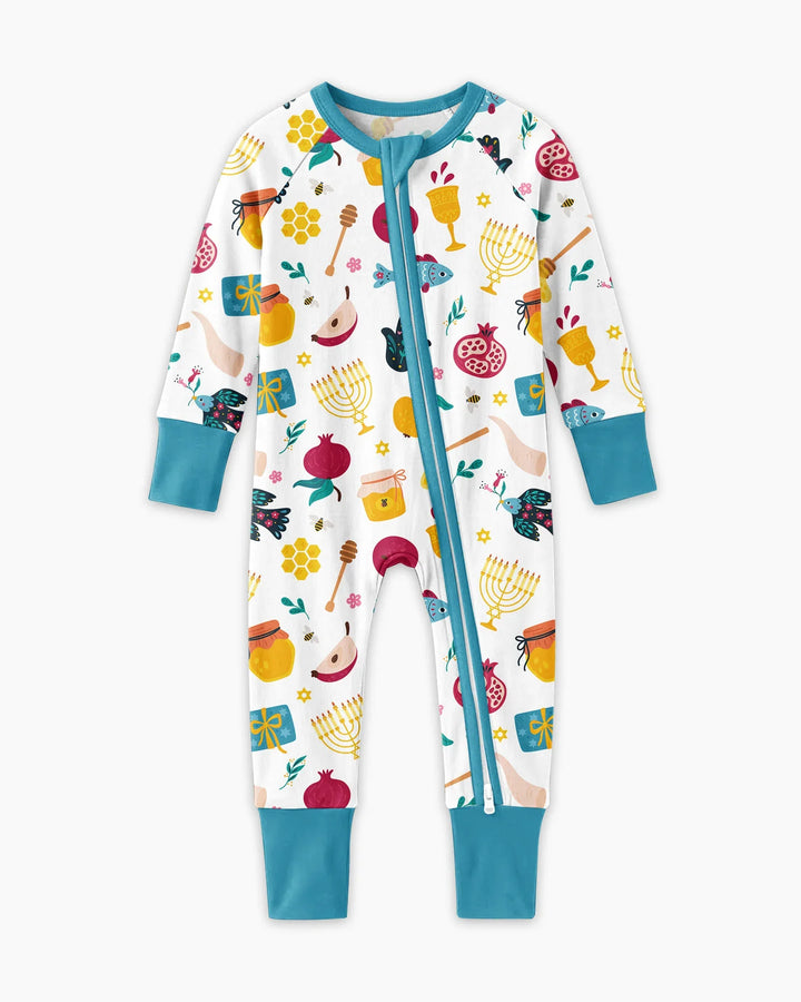 Gerippte Babykleidung mit individuellem Foto - Weich &amp; Skizzenhaft
